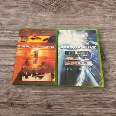 Dead or Alive 1 & 2 Ultimate Xbox Both Complete CIB VG+ Condition Discs - TESTED