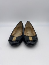 Kate Spade Black Patent Leather Bow Flats Ballet Slippers Size 9.5