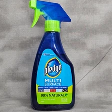 Pledge Multi Surface Everyday Cleaner 99% Natural Clean Citrus Scent 16oz USED