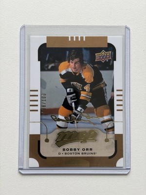 2015-16 Upper Deck MVP Hockey BOBBY ORR Gold Script /100 - Boston Bruins - NM