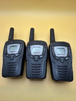 Lot Of 3 Cobra microTALK 22 Channel 121 Privacy Codes No Charger