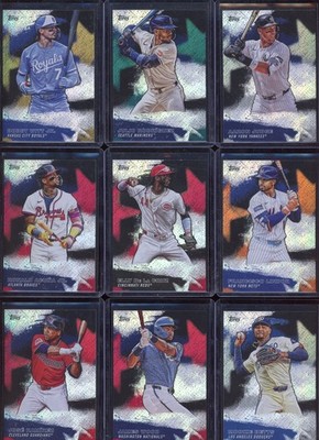 2026 Topps Series 1 Baseball, Stars of MLB Inserts, U-PICK, BB10
