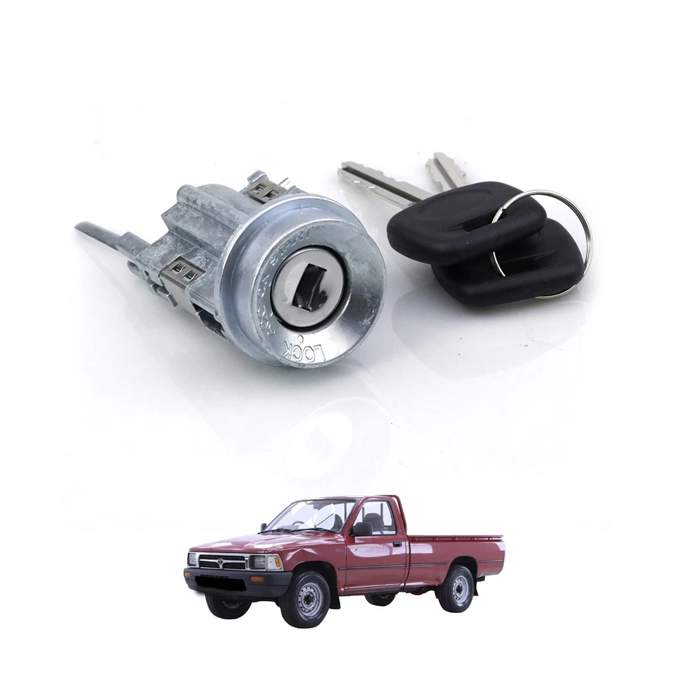 Fit 88-97 Toyota Hilux Pickup LN90 LN105 RN106 Ignition Switch Cylinder with Key - Image 2 of 4