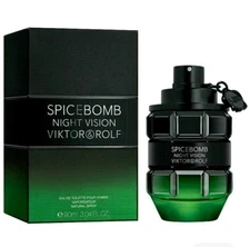 Viktor & Rolf Spicebomb Night Vision Men's Eau De Toilette - 3.04oz