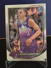 2025-26 Bowman Chrome Keyonte George BCV-189 Utah Jazz