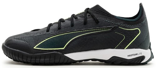 Puma Ultra 5 Pro Cage TF Turf Black Silver Bright Aqua  display picture 3
