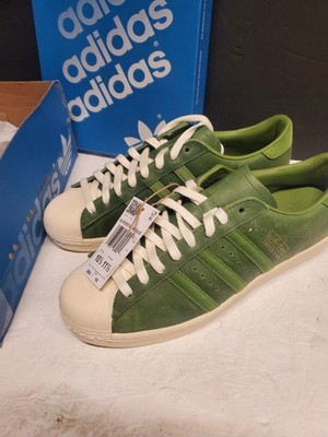 adidas gazelle silver green womens Adidas Superstar 82 Sneakers White/Dark Green Classic Cream Shell Toe   