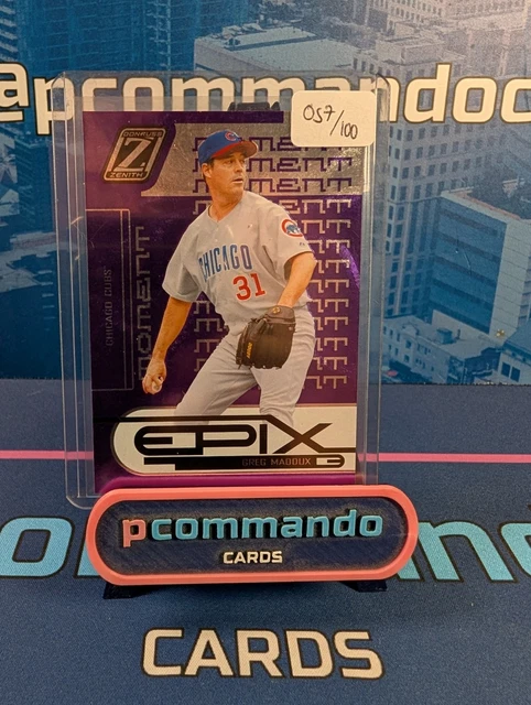 2005 Donruss Zenith Baseball Greg Maddux Numbered /100