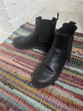 Superga Black Ankle Boots Size 41 UK 7