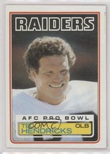 1983 Topps Ted Hendricks #302 HOF 00jz