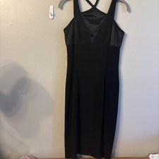 adrianna papell Black Short Evening Dress Size 6