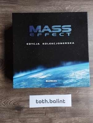 Mass Effect 1 Polish Collector's Edition PC Edycja Kolekcjonerska Missing Items