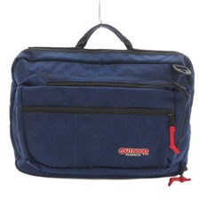90s Briefcase Business Shoulder Bag Navy Logo Mens