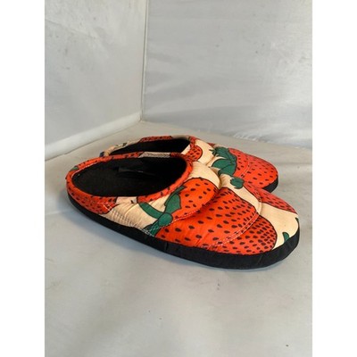Baggu Strawberry Puffy Slip On Slippers S