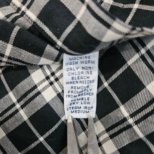 Ralph Lauren Men's Large Blake Black & White Button Down Shirt - Bild 6 von 7