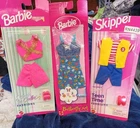Mattel Barbie Skipper Vintage Clothing Lot Splash in Color Butterfly Art