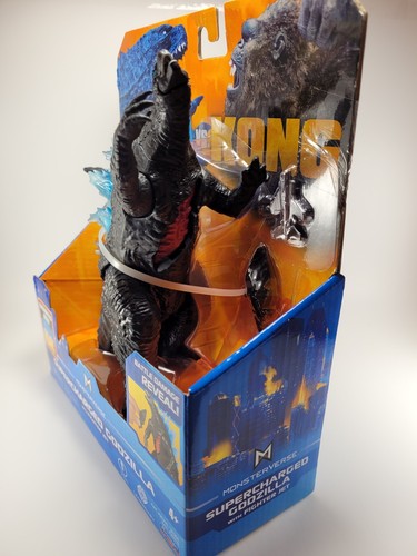 Godzilla vs. Kong Monsterverse Supercharged Godzilla w/ Fighter Jet 2021 GvK Toy - 第 5/8 張圖片