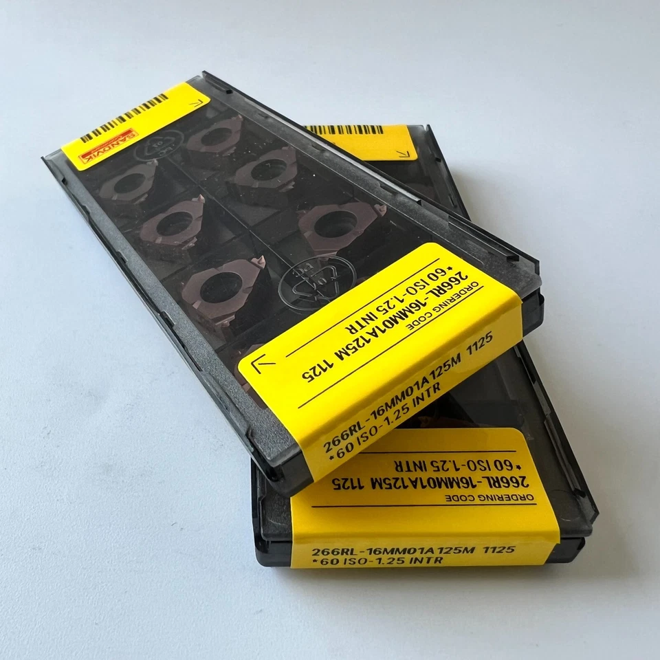 SANDVIK  CNC full thread profile insert 266RL-16MM01A125M 1125 - Image 2 of 4
