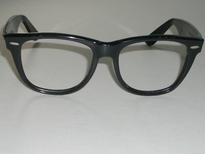 Ray-Ban WayfarerⅡ B&L USA L1724 VINTAGE B&L RAY-BAN L1724 BLACK EBONY WAYFARER II SUNGLASSES