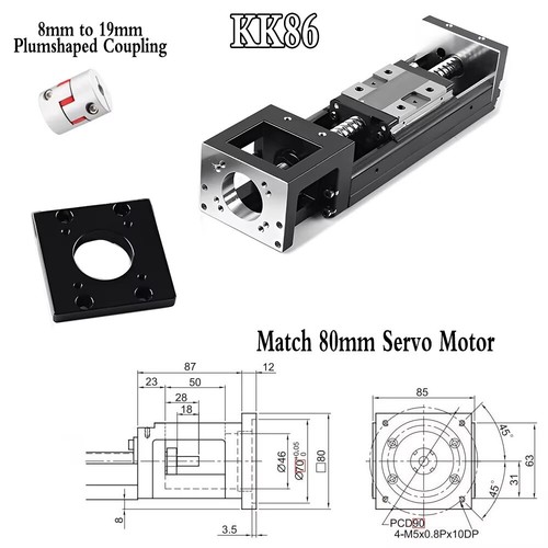 HIWIN KK50 KK60 KK86 Replacement Linear Module,High Rigidity Single Axis Robot - Picture 28 of 28