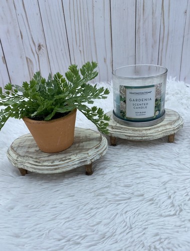 Handmade Farmhouse/Rustic distressed wooden risers set - Picture 4 of 4