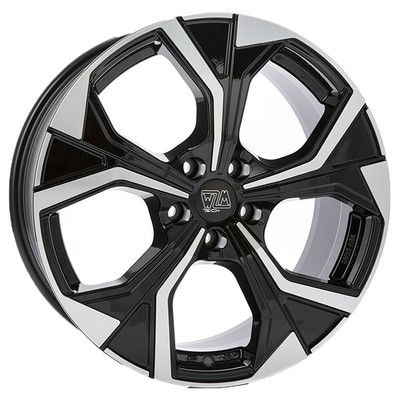 ALUFELGE MSW MSW 43 FUR VOLVO XC40 8X19 5X108 GLOSS BLACK FULL POLISHED 7XO