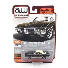 Auto World Premium Vintage Muscle 1969 Pontiac Firebird New Free Shipping FLAW