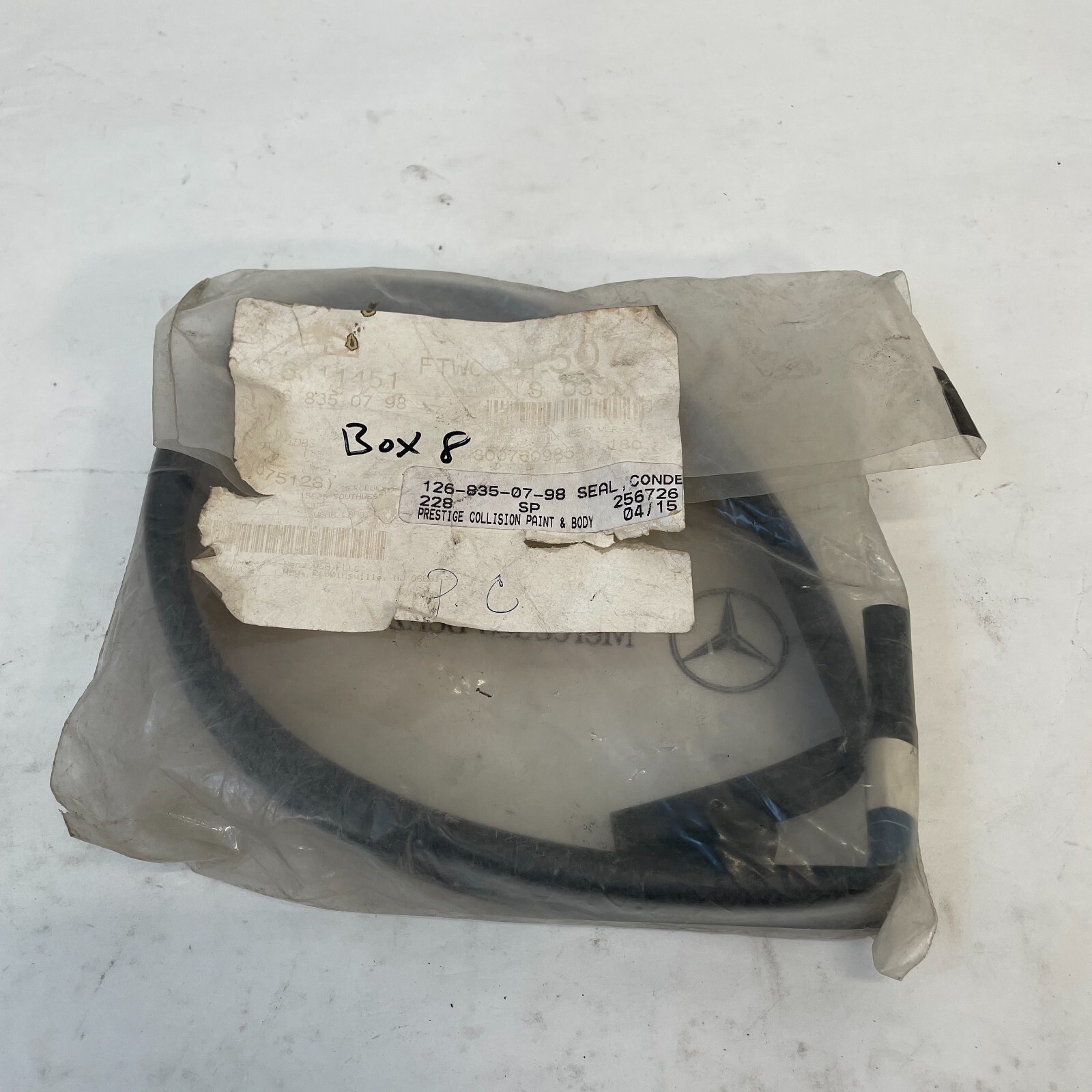 Genuine Mercedes Rubber Condenser Seal 1268350798 OEM New | eBay