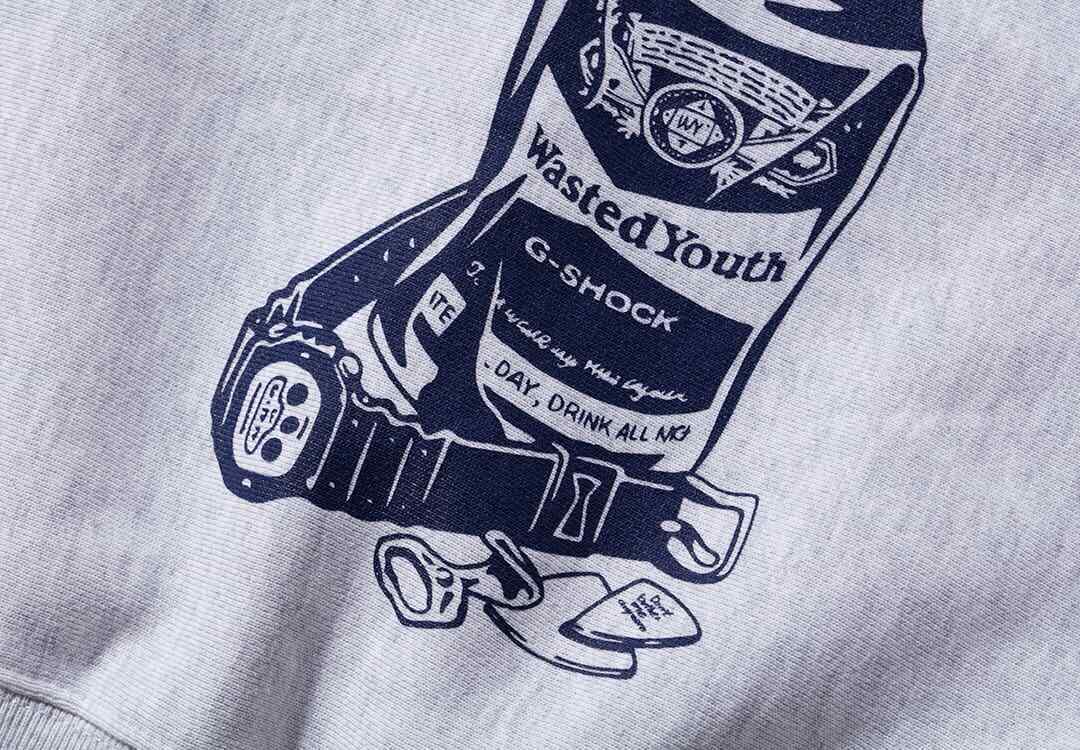 Wasted Youth x G-SHOCK Collaboration Printed Hoodie Tulip Wasted Youth x G-SHOCK Collaboration Printed Hoodie Tulip