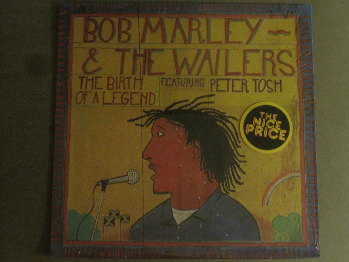 BOB MARLEY & THE WAILERS BIRTH OF A LEGEND LP '77 REGGAE