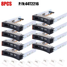 8pcs 2.5" Drive Caddy Tray For 44T2216 IBM x3650 x3550 x3500 x3400 M2 M3 M4 HS12
