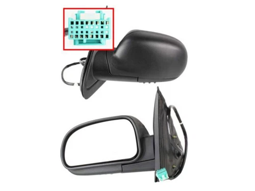 Trailblazer Envoy Xuv Bravada Rainier 02 - 09 Power Heated Mirror Lh 15789782