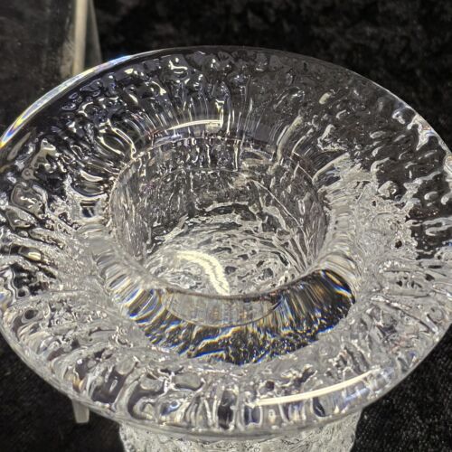 Vintage Set - Swedish Crystal Candle Holder Orrefors designed by Lars Hellsten - Picture 7 of 13