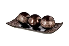 Creative Scents Dublin Home Decor Tray and Orbs Set - Coffee Table Decor Cent...