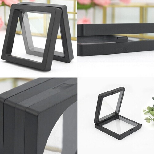 10/20X Transparent PE Thin Film Suspension Jewelry Display Box for Ring Necklace - Picture 2 of 9