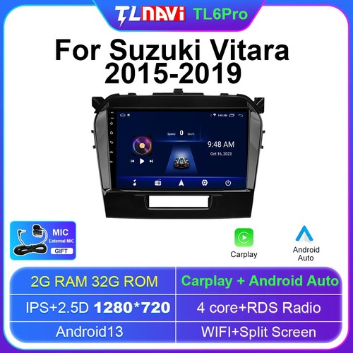 Car Multimedia Player For Suzuki Vitara Radio GPS Navigation Navigator Carplay - Picture 26 of 32