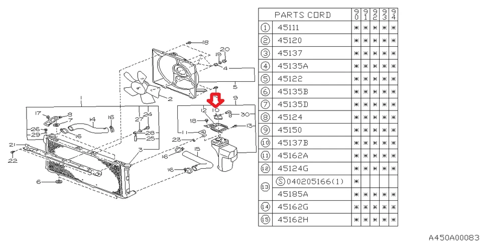 ПОДХОДИТ: 93 - 98 SUBARU IMPREZA РАДИАТОР ОХЛАЖДАЮЩЕЙ ЖИДКОСТИ РЕЗЕРВУАР БАК КРЫШКА OEM СОВЕРШЕННО НОВЫЙ - Изображение 4 из 4
