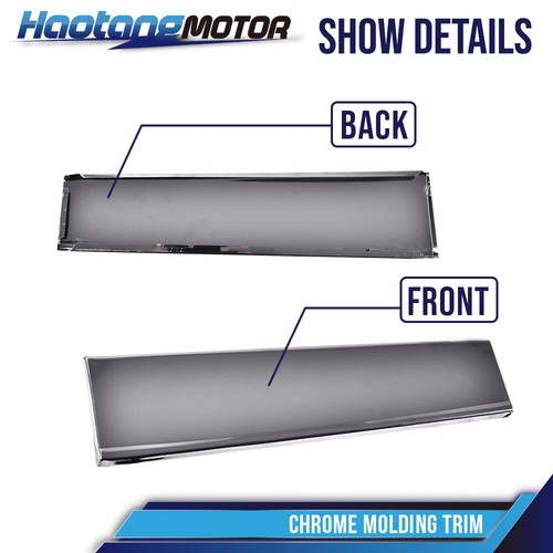 Front Lower Fender Molding Trim Chrome Fit For 1981-1988 Cutlass Supreme Pair - Picture 4 of 9
