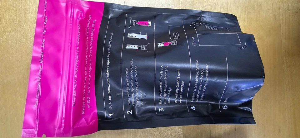 NEW Formlabs rs-f2-crma- Color Pigment Magenta (M) - Image 2 of 2