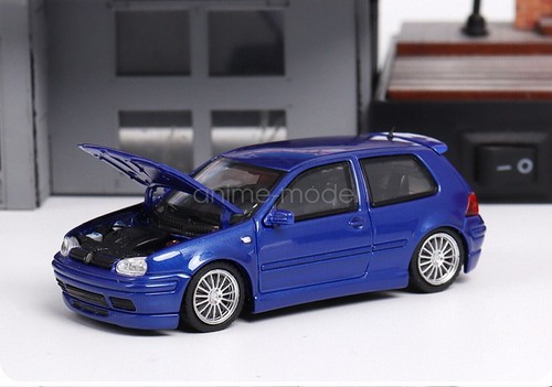 FH 1/64 Scale Volkswagen Golf GTI Mk4 Blue Diecast Car Model Toy Collections - Picture 2 of 6
