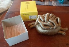 Vintage Monique Collection Doll Wig LUCIE 7-8" Blonde NOS