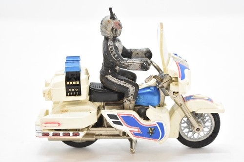 Popy Kamen Rider Super 1 V-Machine PC-17 plástico Chogokin fundido a presión vintage Japón - Imagen 5 de 9