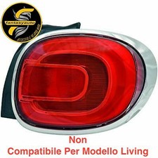 Fiat 500 L 2012 > Fanalino Fanale Stop Posteriore Dx Passeggero Cornice Cromata