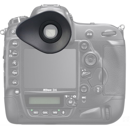 JJC Oval Soft Eyecup Eyepiece for Nikon D5 D4 D3 D850 D810 D800 D500 Df as DK-19 - Picture 11 of 12
