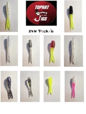 Tophat Jigs ~ Small Fry 1.25 inch ~ Fishing Bait Crappie ~ FREE Shipping