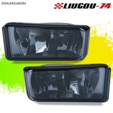 Fog Light Smoked Lens Fit For 2007-2013 Chevy Silverado Tahoe Avalanche Suburban