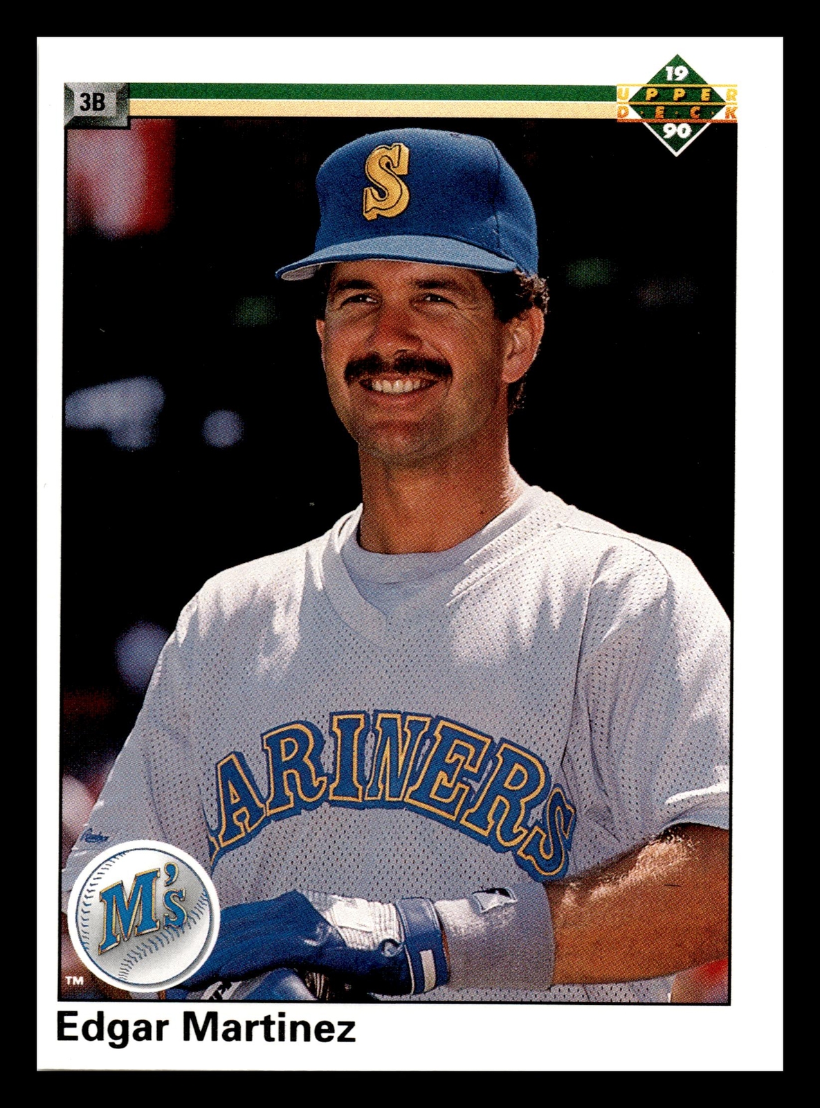 1990 Upper Deck Edgar Martinez HOF #532 Seattle Mariners NM-MINT