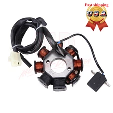 Stator Magneto 8 Coil GY6 50cc Scooter Moped Chinese For TaoTao ROKETA Vespa  AC