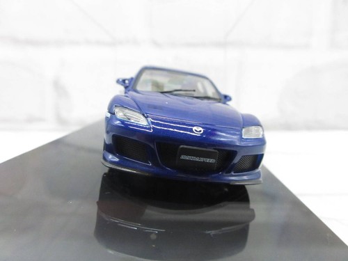 1:43 AUTOart Mazda RX-8 SE3P tuned by MAZDA SPEED Blue Metallic Model Car - Picture 6 of 7