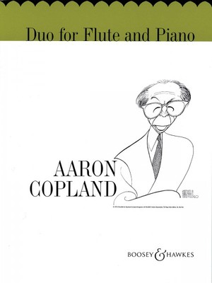 Duo for Flute and Piano Sheet Music Book Aaron Copland NEW 048005922